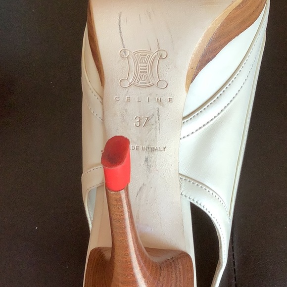 Celine slingback heels, runway , size 37 - Picture 5 of 5